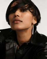 Pavé Supreme Jupiter Silver Single Hoop