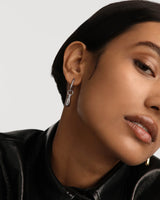 Jupiter Silver Single Hoop