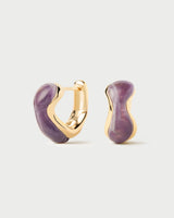 Amethyst Musa Hoops