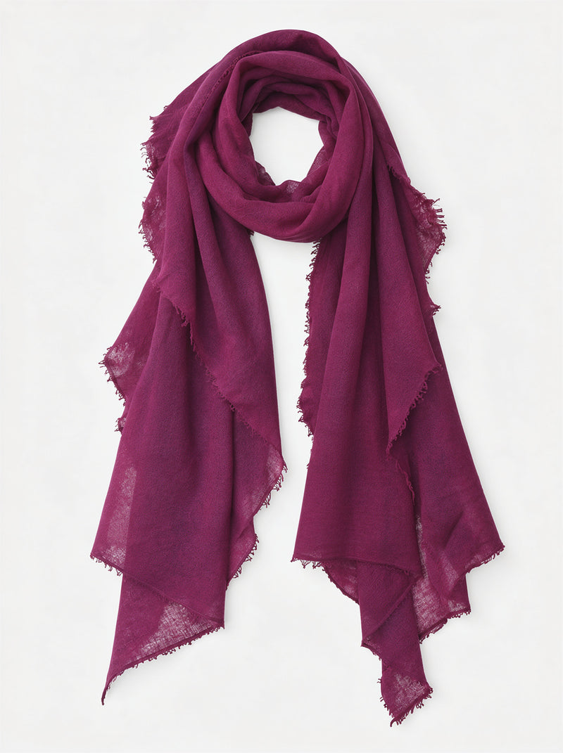 felted cashmere scarf