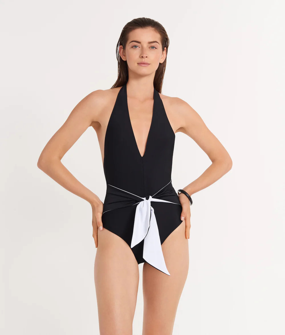 The Tie Front One Piece – Calypso St Barth
