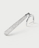 Pavé Supreme Jupiter Silver Single Hoop