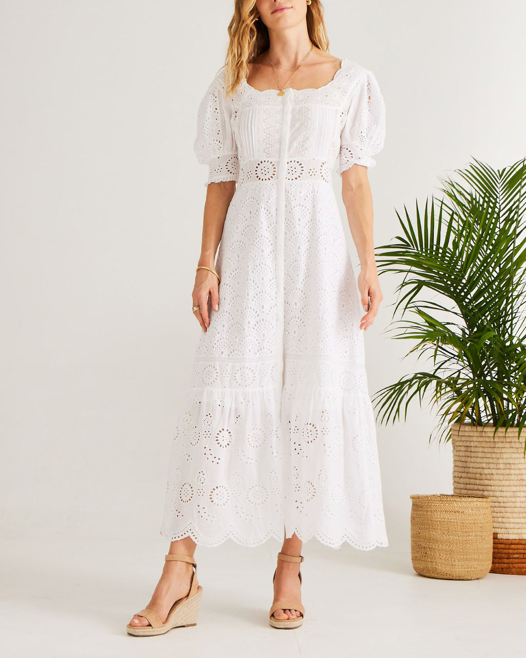 Calypso St. Barth Cosima Dress - White Calypso St. Barth Cosima Dress - White