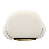 Kass Swivel Chair - Cream
