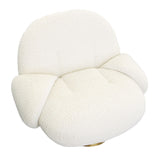 Kass Swivel Chair - Cream
