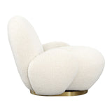 Kass Swivel Chair - Cream