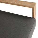 Darlene Outdoor Sofa - Charcoal
