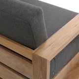 Darlene Outdoor Sofa Chair - Charcoal