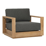 Darlene Outdoor Sofa Chair - Charcoal