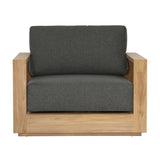 Darlene Outdoor Sofa Chair - Charcoal