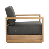 Darlene Outdoor Sofa Chair - Charcoal