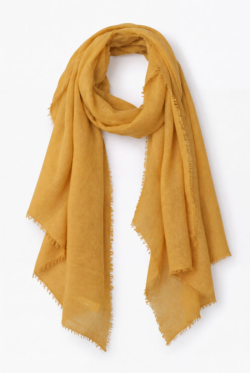 felted cashmere scarf