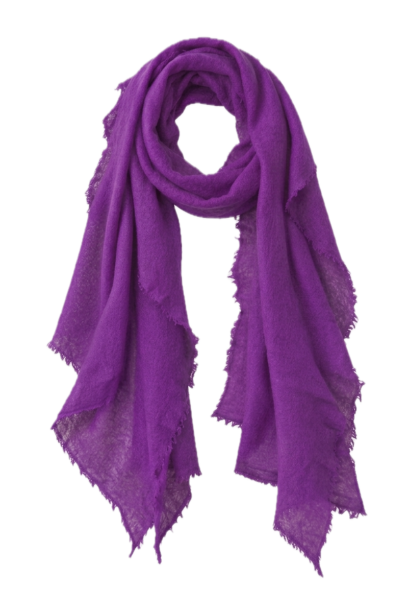 felted cashmere scarf
