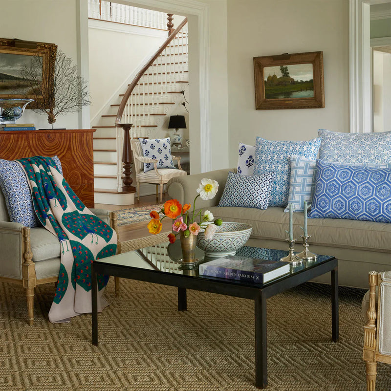 Vedika Light Indigo Bolster