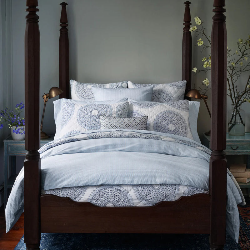 Cinde Light Indigo Organic Duvet