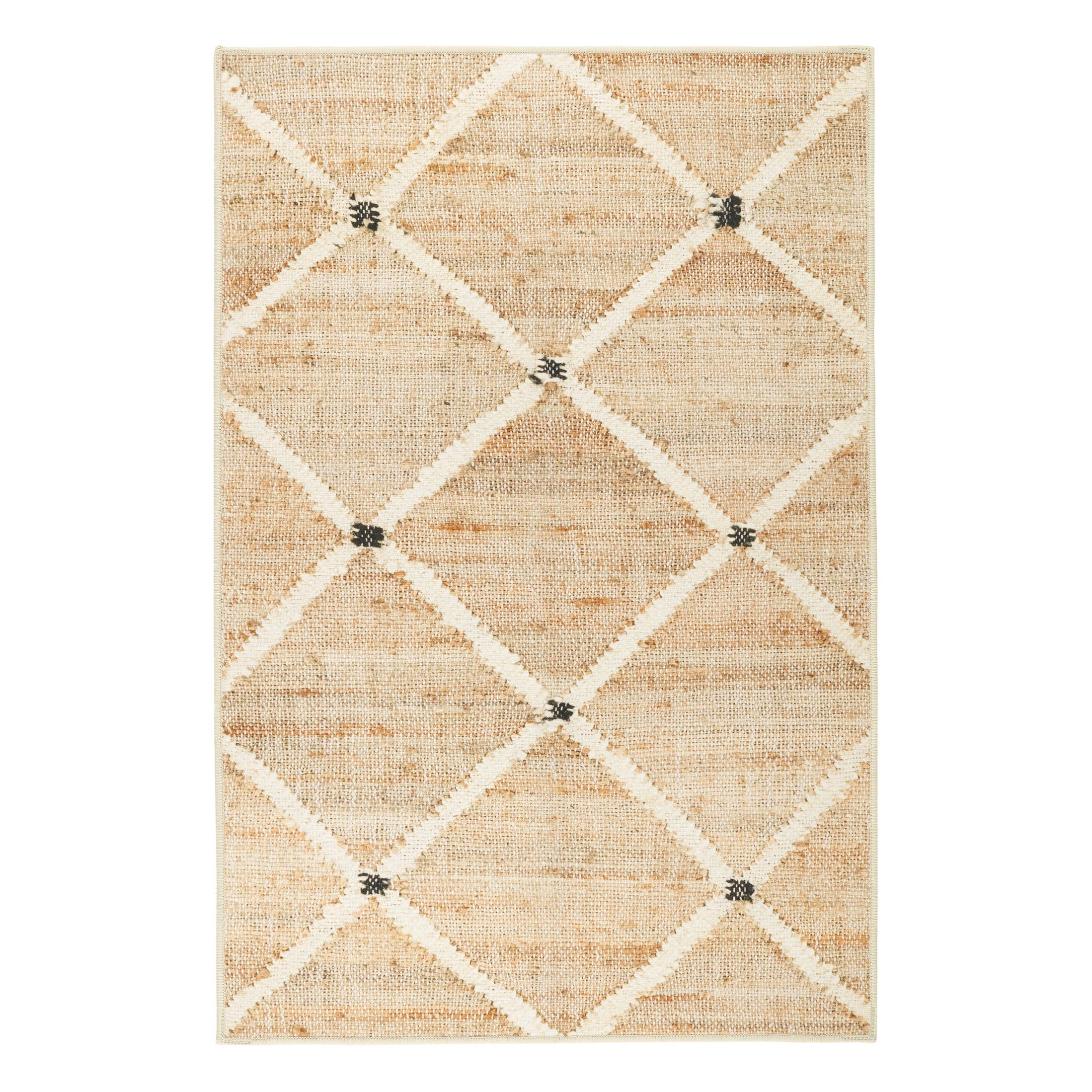 Kali Machine Washable Rug | Natural