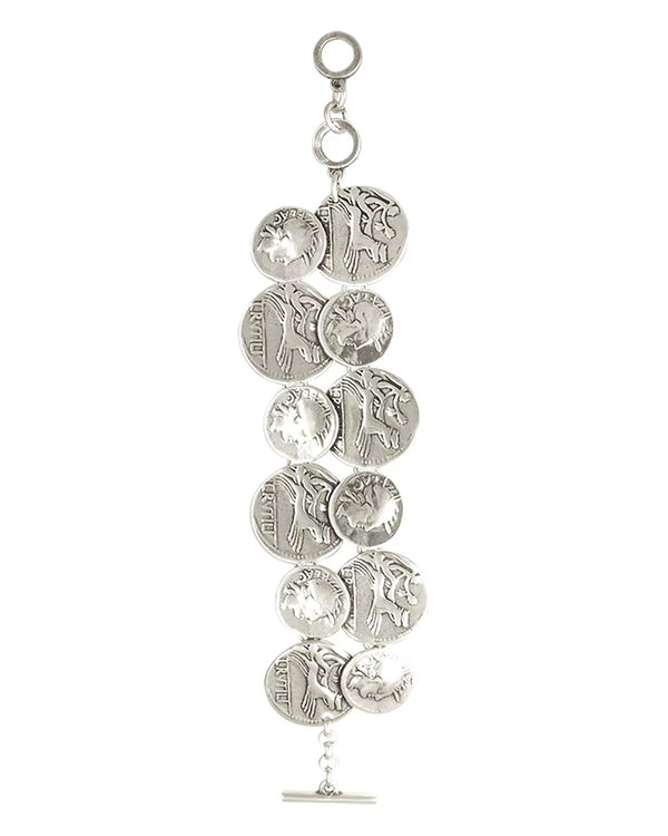 Gladiator Coin Bracelet