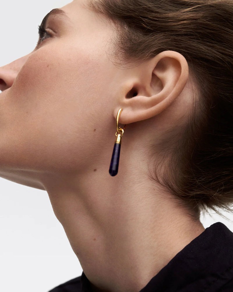 Sodalite Large Jupiter Single Hoop