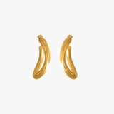 Queen Hoop Earrings