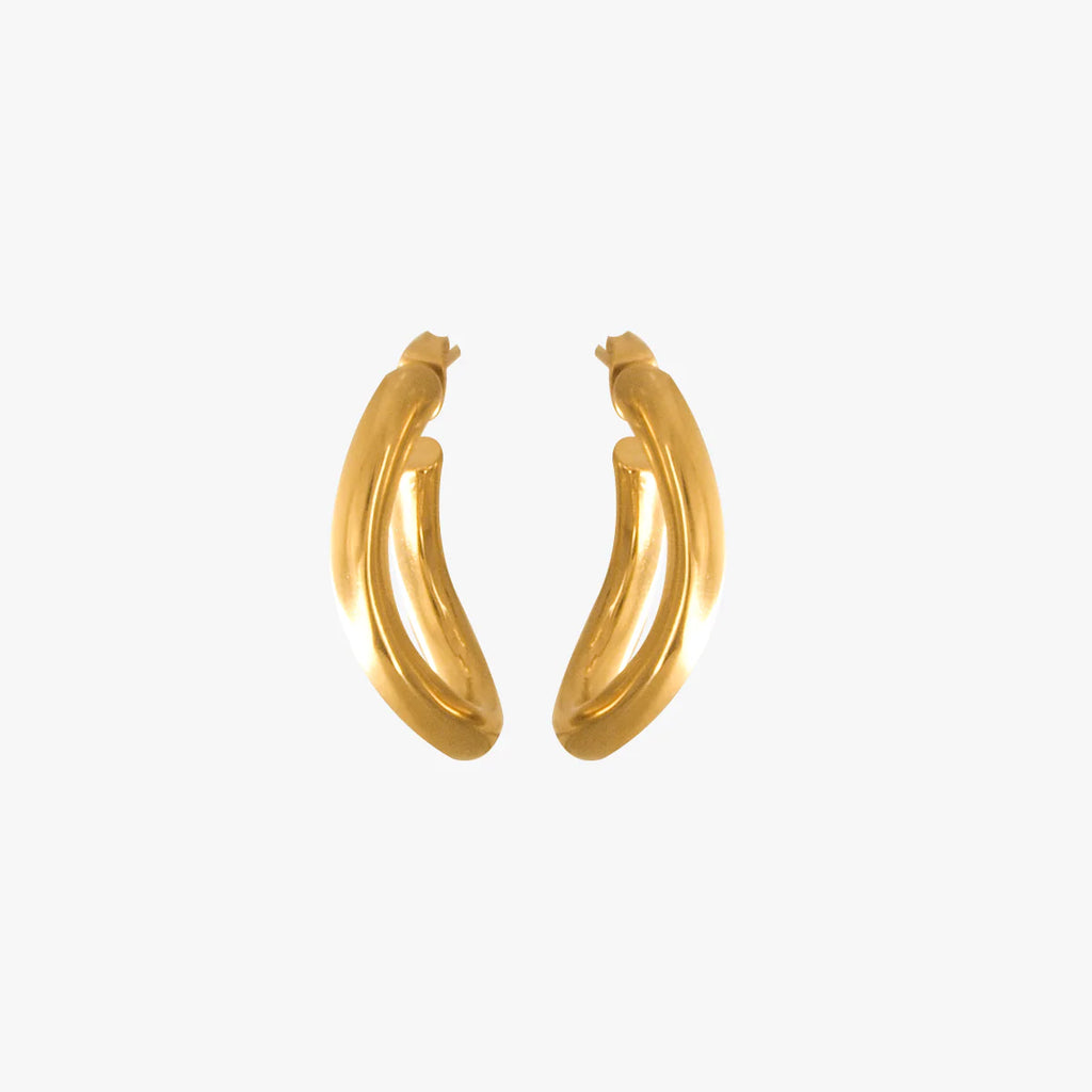Queen Hoop Earrings