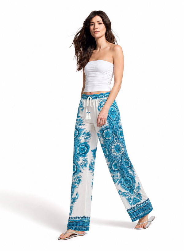 サルセーション Close fitting pants ライトブルー XS Seraphine Pants – Calypso St Barth