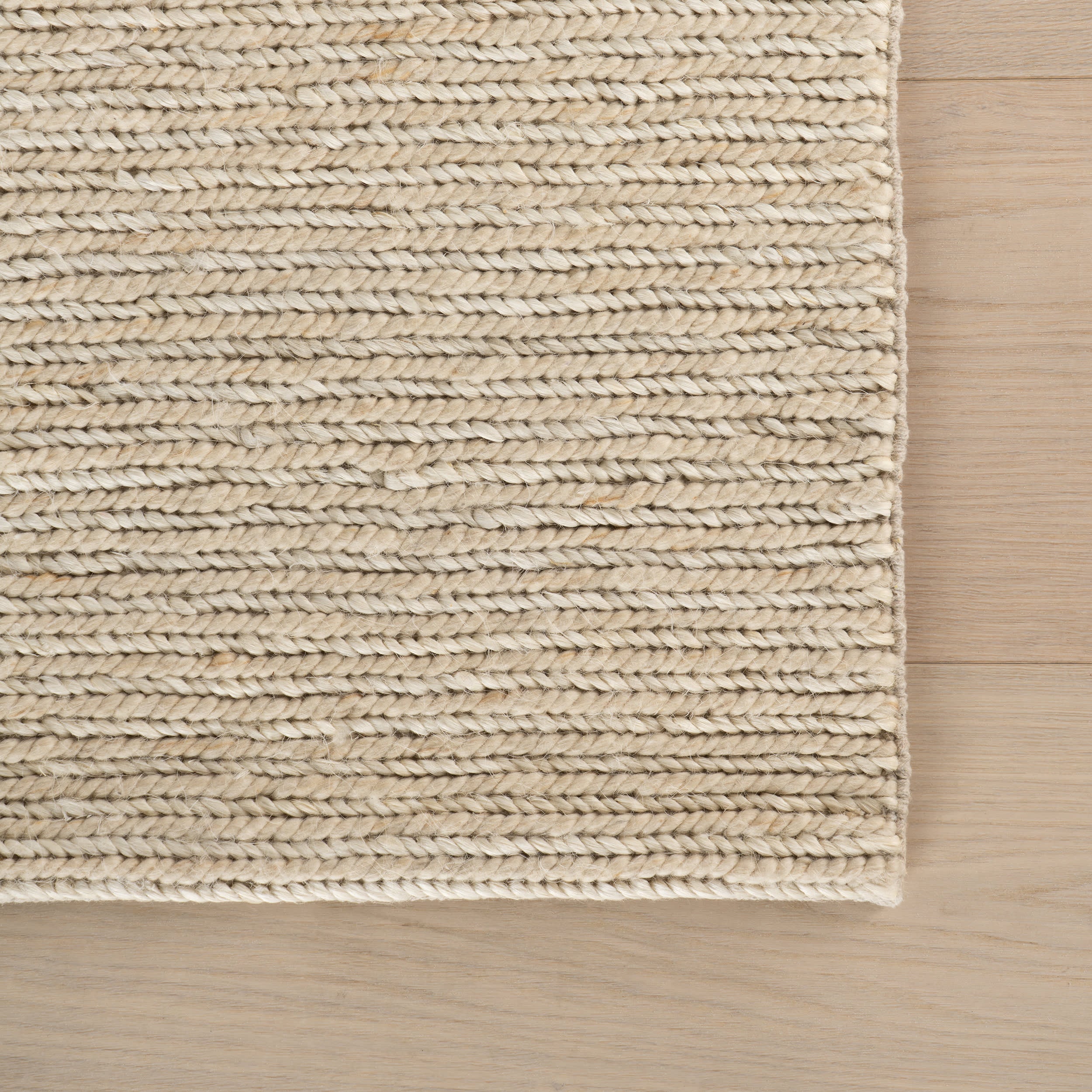 Hades Soumak Jute Rug | Ivory