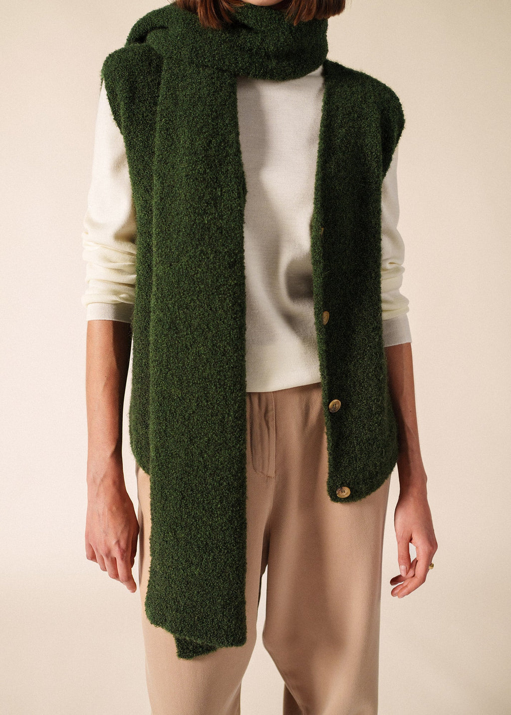 CADEAC Scarf (MOSS GREEN)