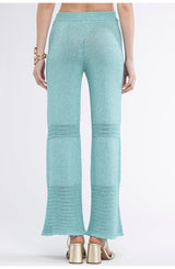 Tina Crochet Lurex Pants