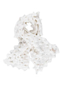 ALVEOLE Fancy Knit Scarf (IVORY)