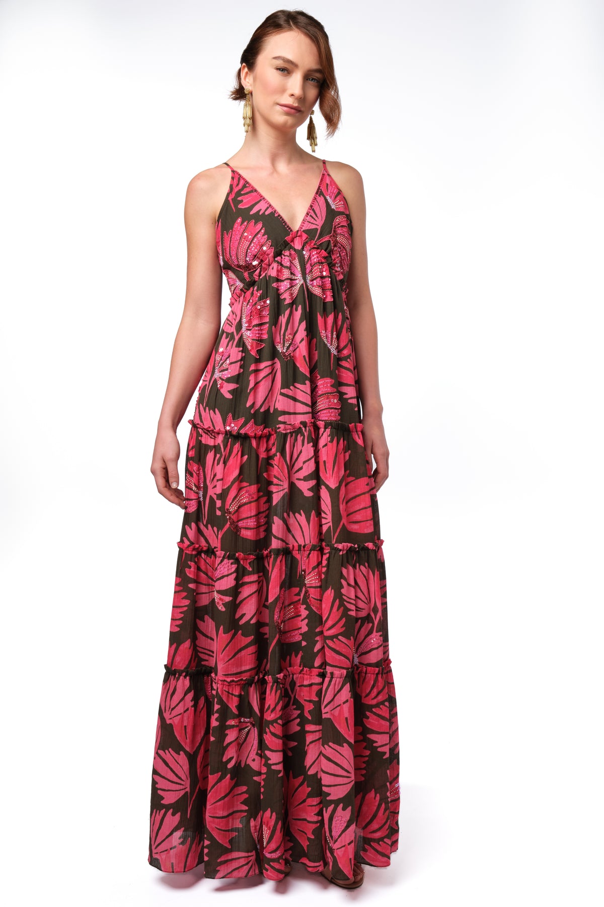 knee length dresses for ladies Calypso St. Barth Women's Penelope Dress - Black - Size S main image 1