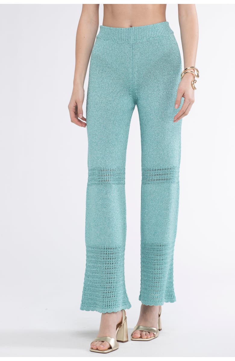 Tina Crochet Lurex Pants