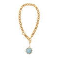 Odyssey Necklace Blue Gold