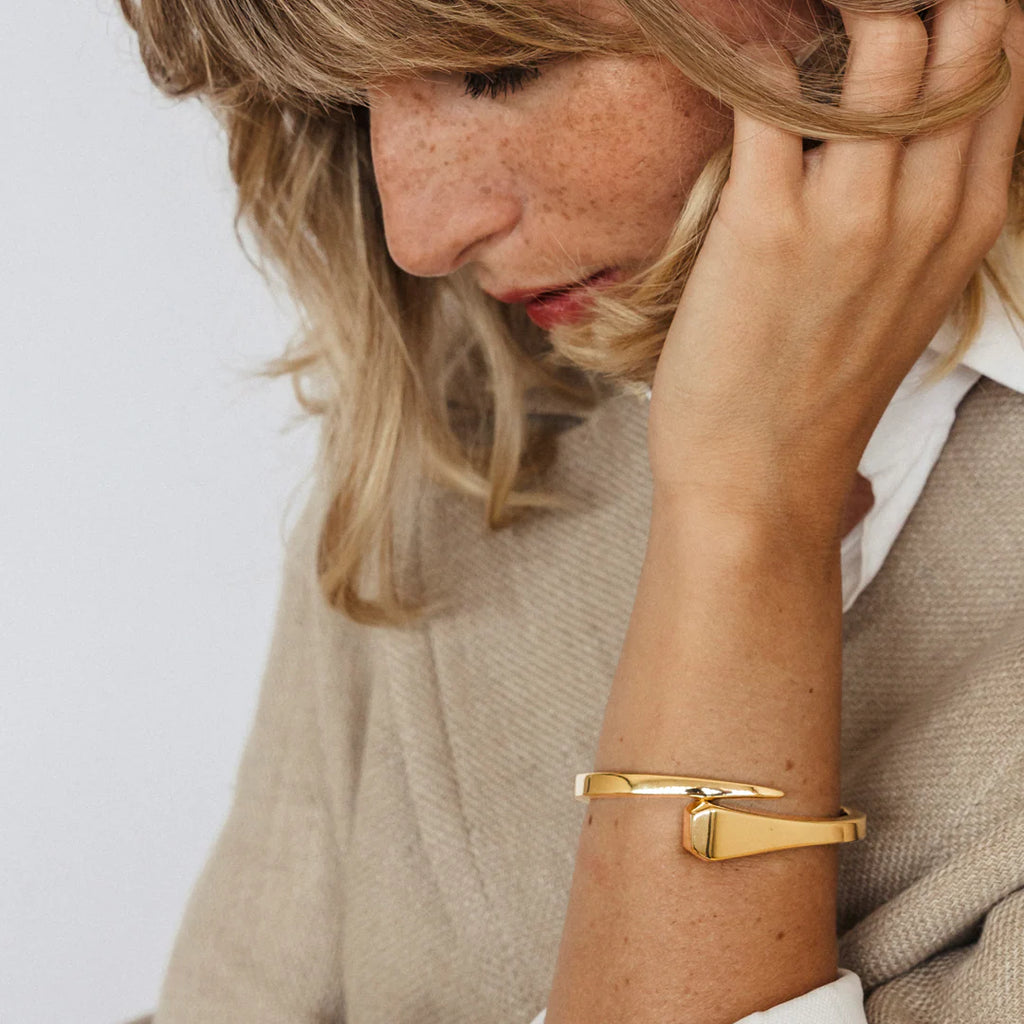 Diamond Nail Bracelet