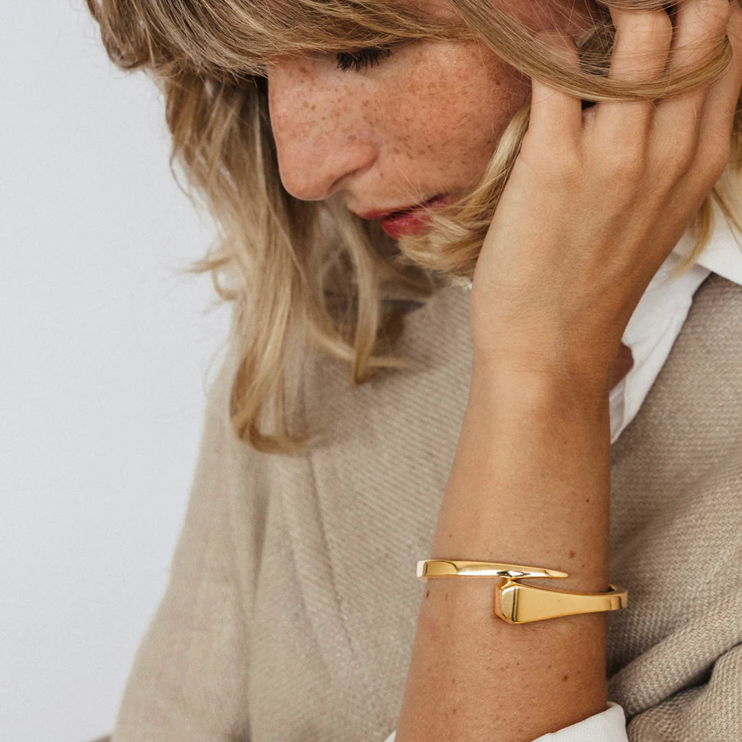 Diamond Nail Bracelet