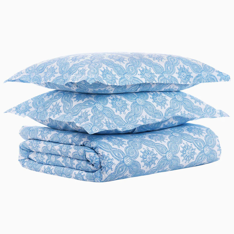 Akash Azure Organic Duvet