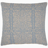 Raisa Slate Woven Euro