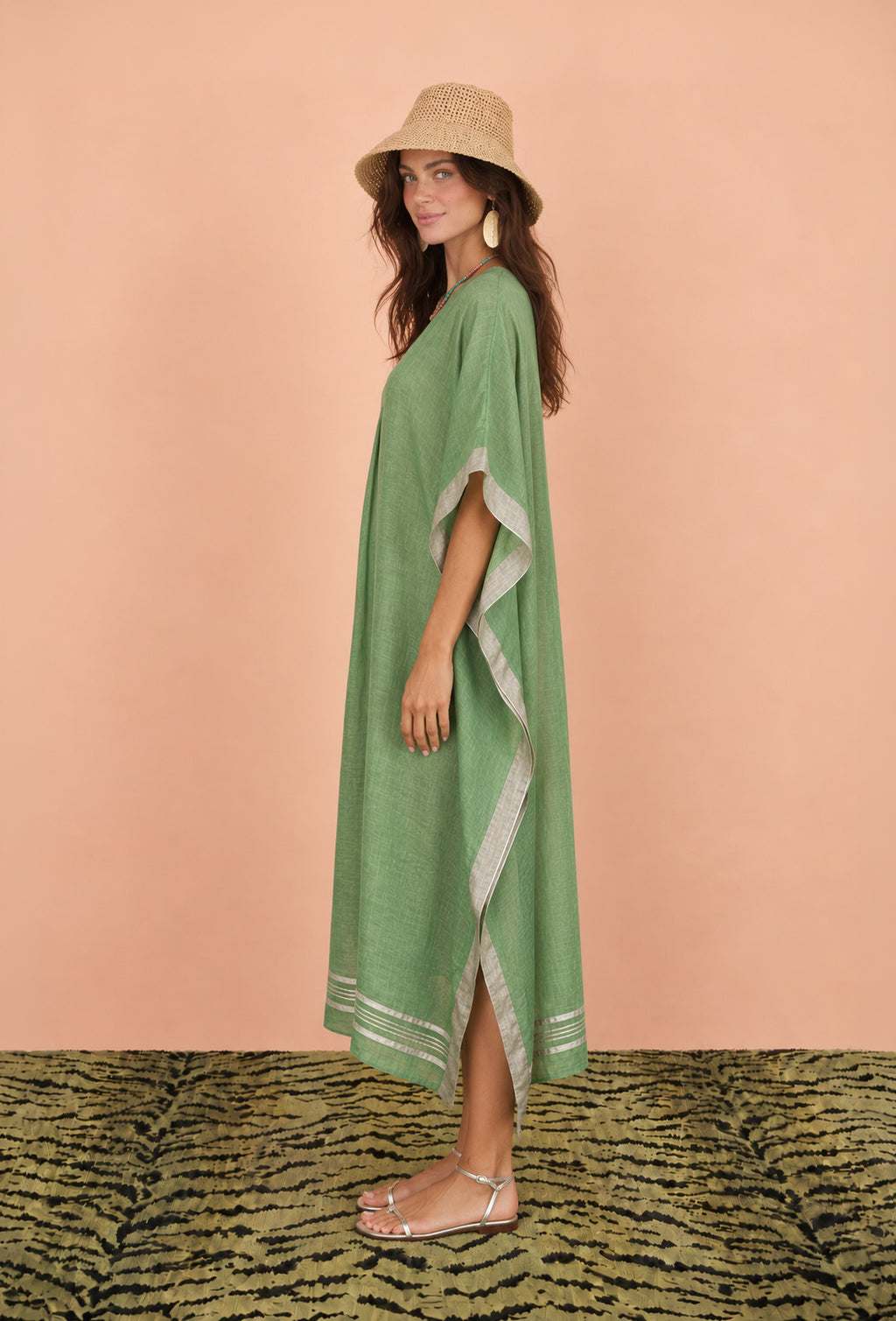 Kerala Linen Kaftan