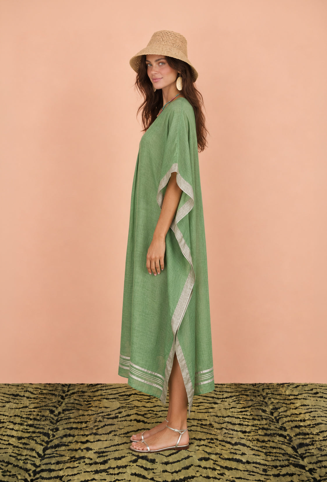 Kerala Linen Kaftan