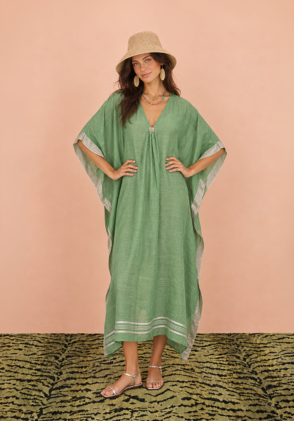 Kerala Linen Kaftan