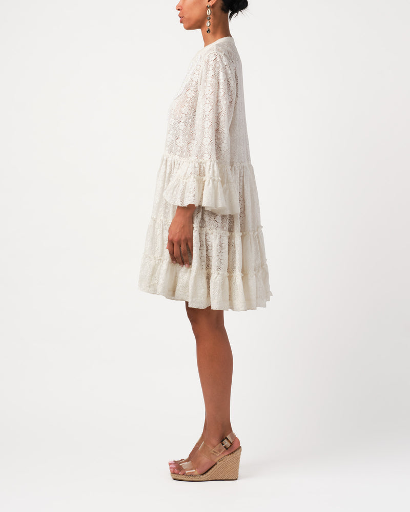 Calypso St Barth Molly Dress - White S Calypso St Barth Molly Dress - White S
