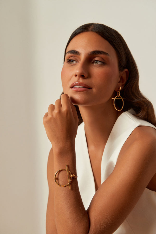 Origins Gold Slim Bracelet