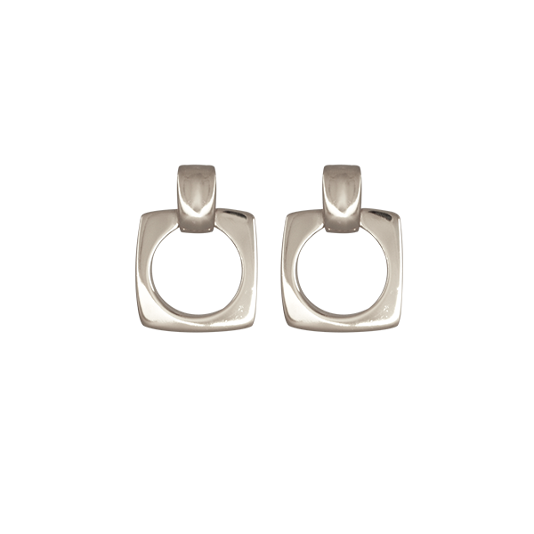 Aldaba Silver Earrings