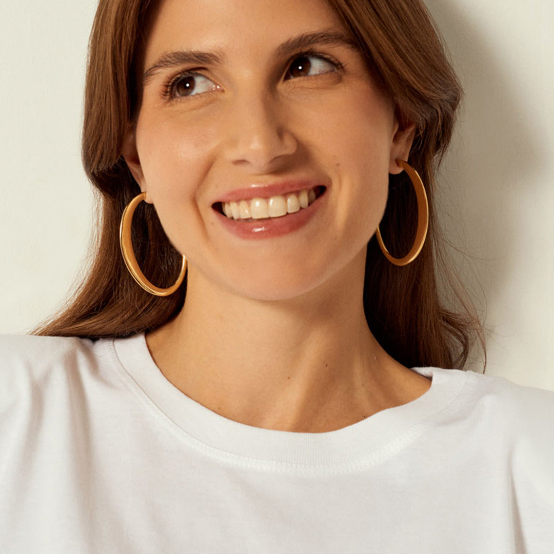 Orbit Hoop Earrings