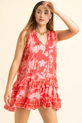 Maeva Big Flower Dress