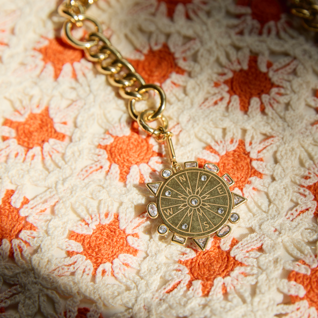 Odyssey Necklace Black Gold