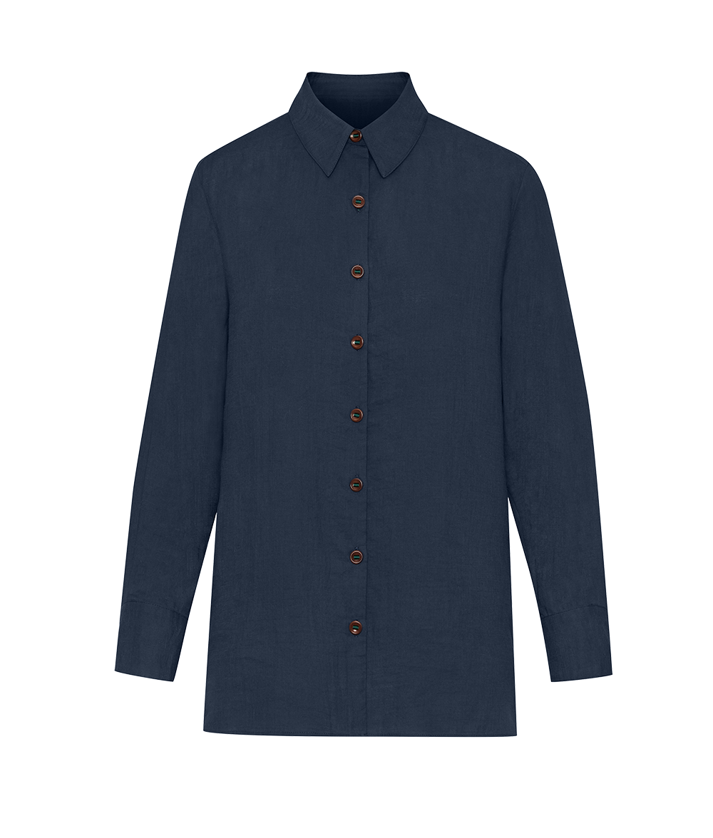 The Gauze Button Down Shirt