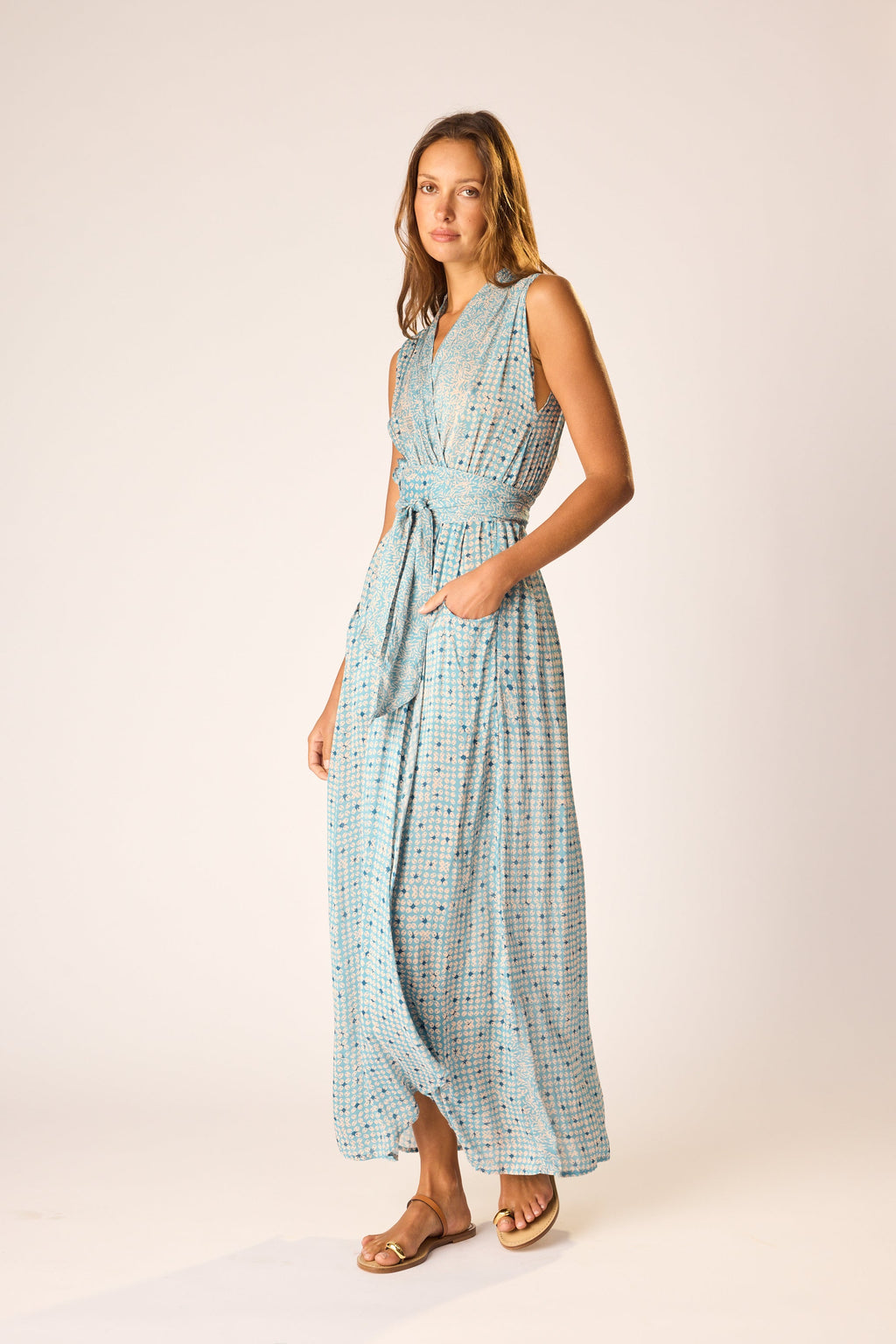 nico sleeveless maxi