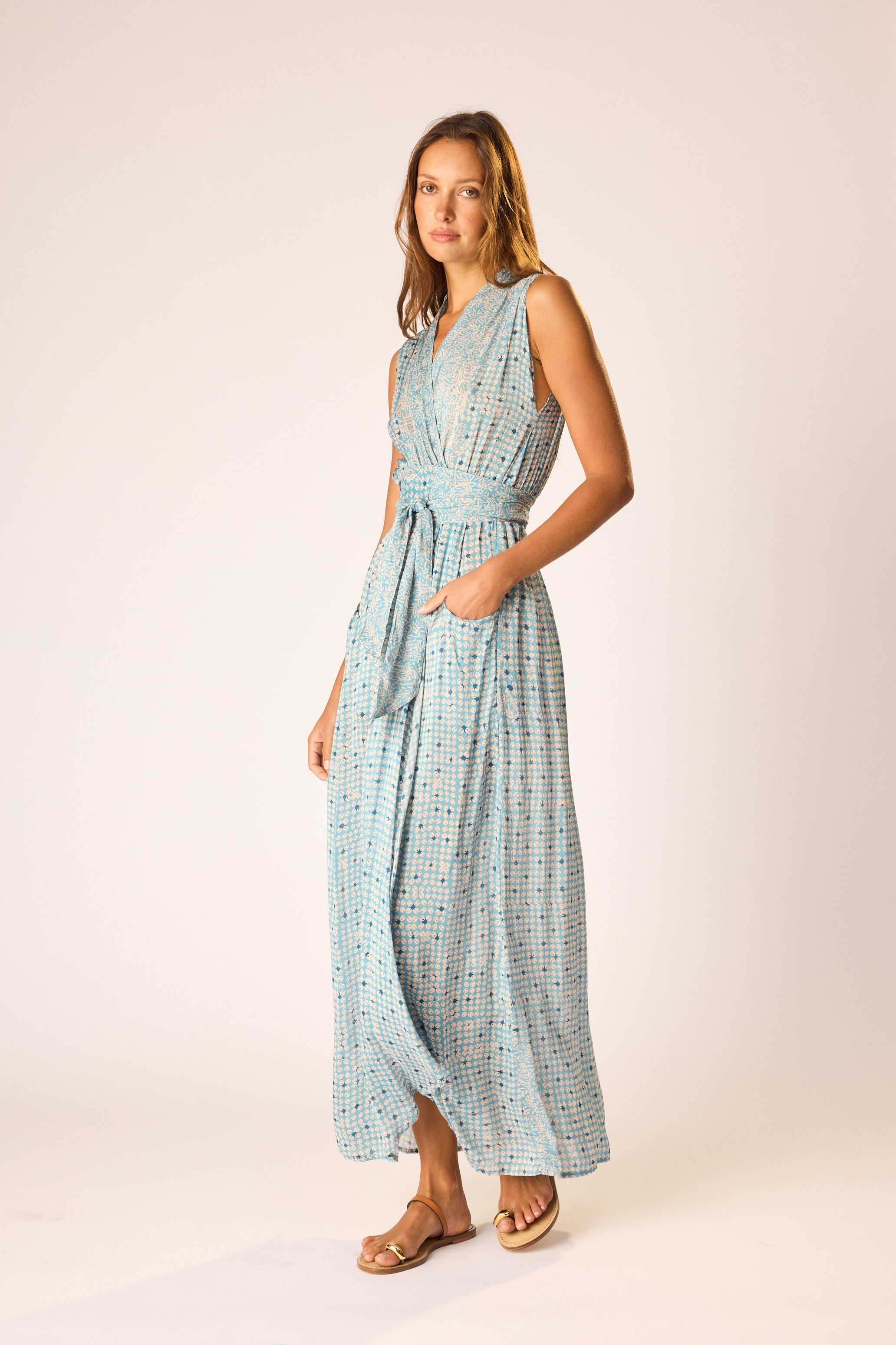 nico sleeveless maxi