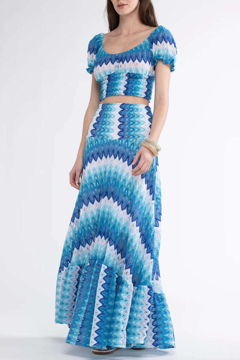 Zelda Lurex Skirt