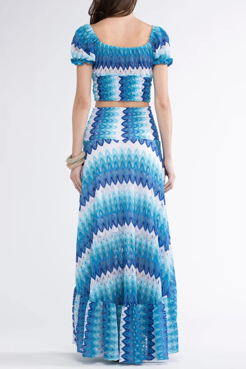 Zelda Lurex Skirt